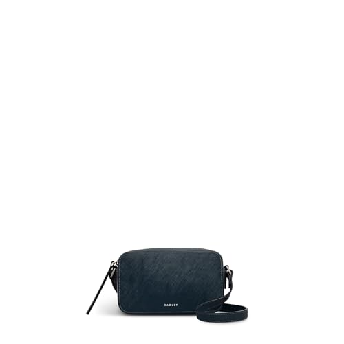 Image of RADLEY London Beech Row Women's Leather Mini Zip Around Crossbody, Teal