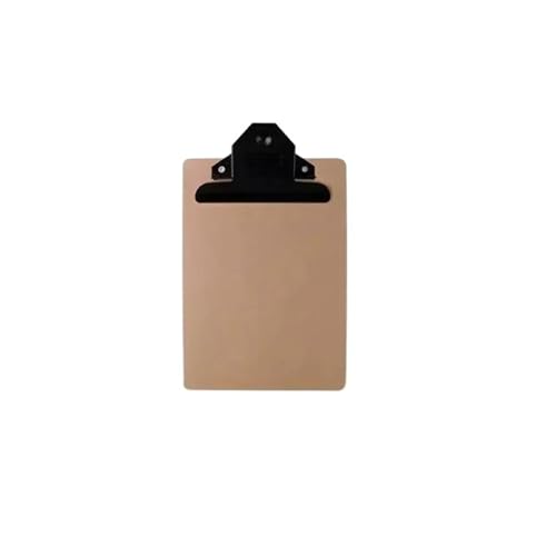 Presse-papiers en bois noble A6 avec pince métallique finition luxe