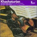 Khachaturian: Concerto Rhapsody for Violin and Orchestra / Conus: Violin Concerto / Frolov: Concert Fantasy on Themes From Porgy and Bess
