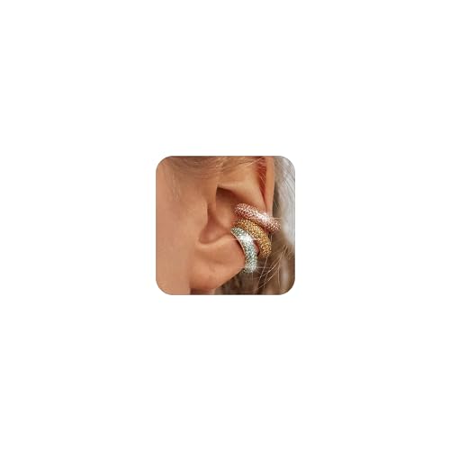 Image of Ear Cuff Set Non Piercing Stackable Clip On Earrings