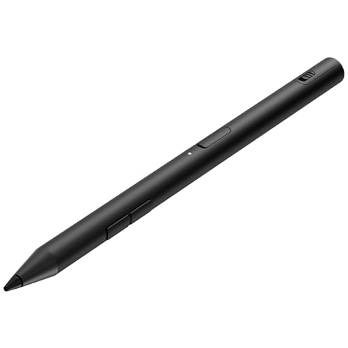 HP Lot de 700 stylos Rechargeables – USB-C, 4096 Niveaux de Pression, 25 Jours d'autonomie, Compatible avec MPP 2.0/USI 1.0/AES 2.0, 60% de matériau recyclé, Noir