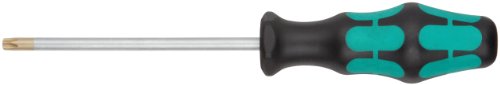 Wera 367 HF TX30 x 4-9/16in Kraftform Plus Torx HF screwdriver, TX30 x 4-9/16 in.