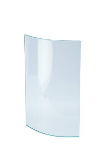 legendURN Gebogen Glasscheibe für Grablaternen | Laternenersatzglas für...
