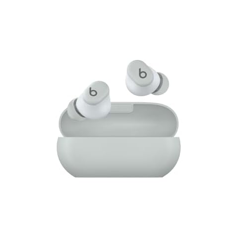 Beats Solo Buds - Wireless Bluetooth Earbuds | 18 Hours of Battery Life | Apple & Android Compatibility | Built-in Microphone - Storm Gray Cover