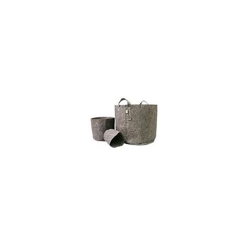 Root Pouch Reusable Fabric Rhizo Pots Grey - 8 Litres Cover