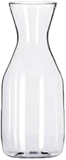 A-to-Z Supply PLTHCF050CC Traditional Carafe, 17 oz. (0.5L), 6"H, Polycarbonate, Clear