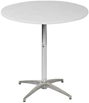 Vista 6 de Kwik-Covers Mantel redondo de plástico ajustable de 24 pulgadas, paquete de 5 (negro)