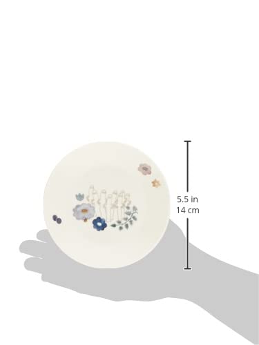 新品ムーミン13.5cmプレート 中皿ニョロニョロ