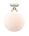 Innovations 288-1C-PN-G201-12-LED LED Semi-Flush Mount from Nouveau 2 Collection