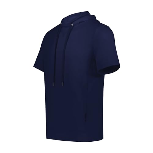 Ventura Soft Knit Short Sleeve Hoodie Navy S