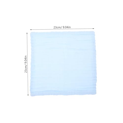 10pcs Muslin Burp Cloths Soft Gentle Hand Towels for Newborns Fluorescent Accessory Colors2