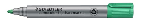 Marqueurs pour Tableau papier Staedtler Lumocolor Verts pour Réunion et Bureau