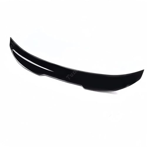 Becquet de coffre style PSM noir brillant aspect carbone pour BMW F32 Coupe Serie 4 2014-2020