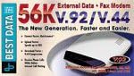56K V.92 EXT Data/FaxModem