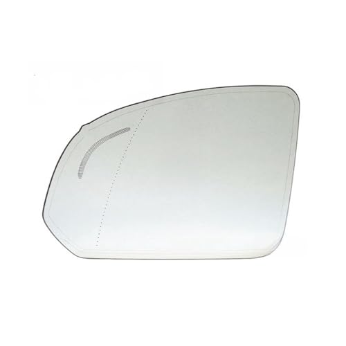 Miroir chauffant d'angle mort pour rétroviseur Volvo XC40 glace gauche blanche