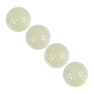 Yarnow 59K002B215S Leuchtende Golfbälle 4 Stück