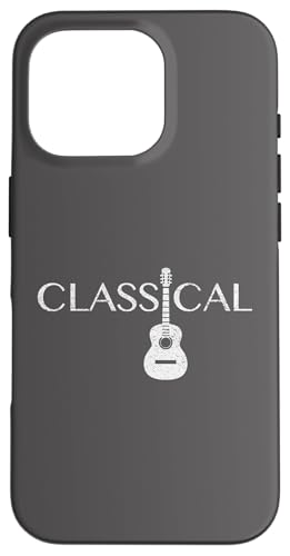 クラシックギターシャツ ギタリスト アコースティックナイロン弦 スマホケース iPhone 16 Pro 用