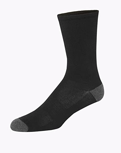 Image of Hanes Men's Socks, Active Cool X-temp Lightweight Moisture-wicking Cushioned Ankle, Crew and No Show, 12 and 14 Pair Packs