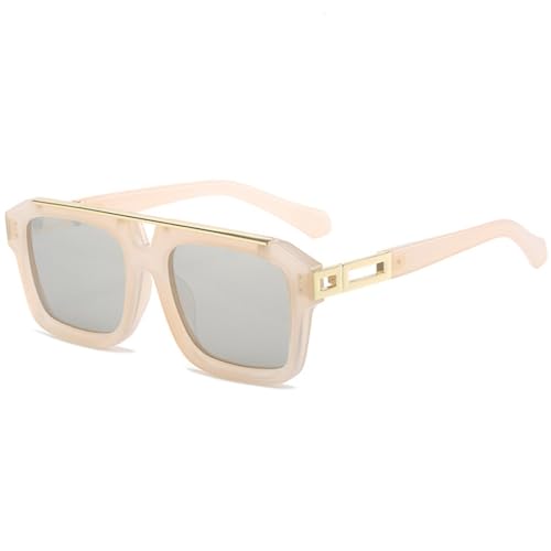 Lunettes de soleil rétro carrées pour vos escapades estivales et terrasses de café