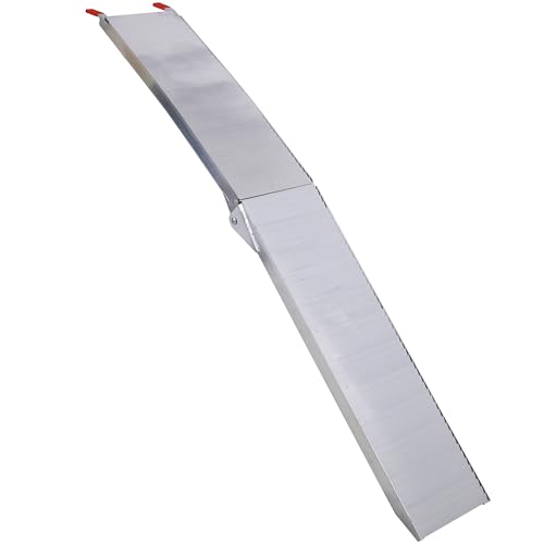 Rampas plegables de aluminio 80" x 12" capacidad 1500 lbs miniatura 7