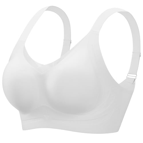 Image of Smoothing Bra Anti Sagging Wireless Push Up Bras for Women No Underwire Full Coverage Bra Comfy Bras for Women