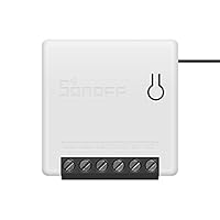 Sonoff - Micromodulo ON/OFF, con WiFi, a due ingressi, interruttore formato mini