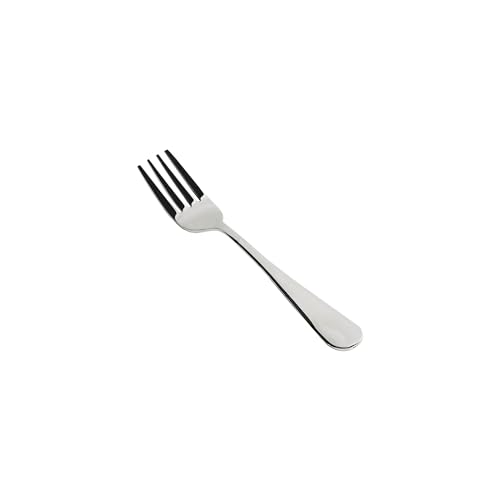 Image of Meyer 6pcs High-Gloss Stainless Steel Tea Fork Set - Durable, Corrosion-Resistant, Non-Toxic, Heat and Stain Resistant I Length 14cm, Thickness 2mm