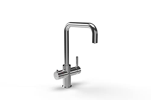 Hanstrom 3-in-1 Classic Instant Boiling Water Tap with Boiler & Filter - Lunen (Chrome Finish)