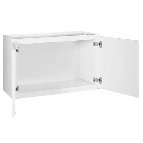 Image of Design House Brookings Kitchen Bridge Wall Cabinet, 36 inch, White