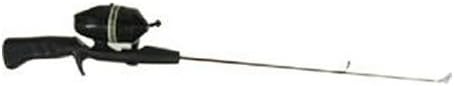 Hardwater Spincast Ice Fishing Rod and Reel Combo with Kit