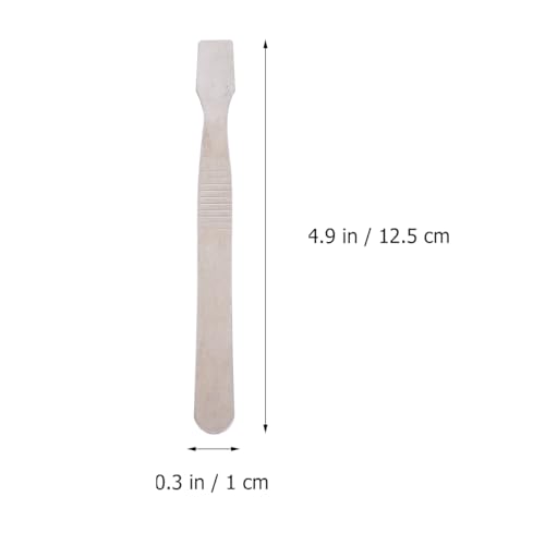 Image of EXCEART Metal Pry Tool Clamshell Crowbar Solder Paste Scraper 4.92 Inch Handy Open Shell Tool for Laptop Repair Electronics Cleaning and Beekeeping