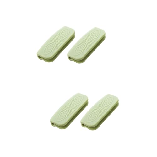 Funda para asas de olla SHOWERORO verde de 4 piezas para cocinar comodo en casa 2