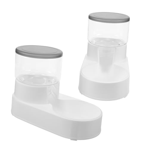 VERDANVERSE 2piezas Dispensador De Agua y Comedero para Gatos Gran Capacidad Diseño Anticaída