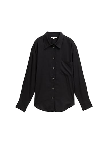 Blouse Tom Tailor Denim coupe fluide anti-plis pour un confort optimal tout au long du jour