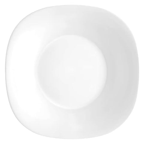 Bormioli Rocco Parma White Pasta Bowls Set Cover