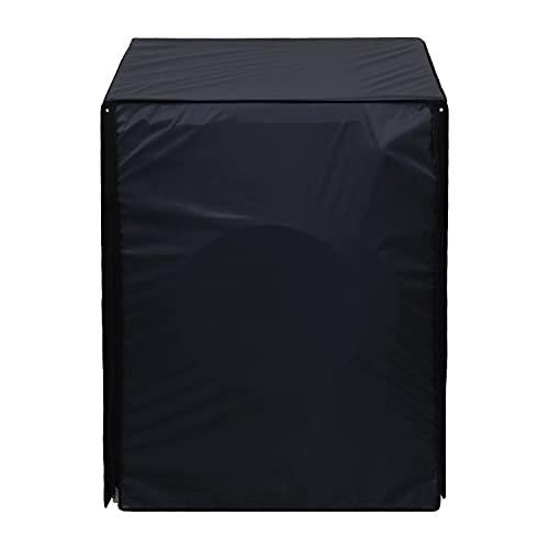 Image of Lithara Waterproof Front Load Washing Machine Cover 8 Kg, 8.2 Kg, 8.5 Kg, 9 Kg (Dark Grey)