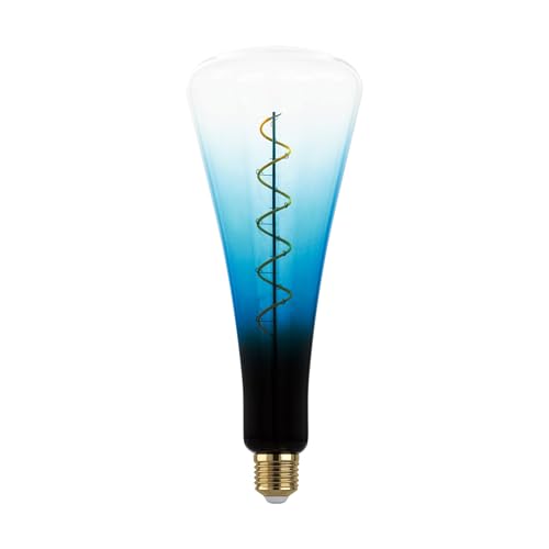 Ampoule LED filament EGLO T110 bleu finissez en avec les ambiances ternes