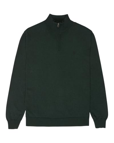 Element Icon Embroidery - Pullover mit Viertelreißverschluss - Männer - XS - Grün