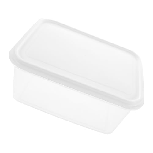 Holibanna 面団発酵ボックス 密閉保存容器 耐変形プラスチック製 冷凍対応 キッチンアクセサリー ピザ生地発酵用 食品鮮保持 家用 キャンプ用