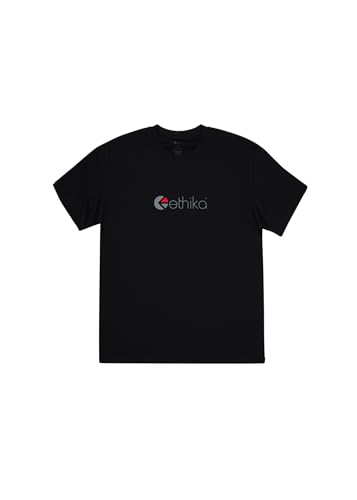 Ethika Boy's Graphic Tee | Logo -Black-