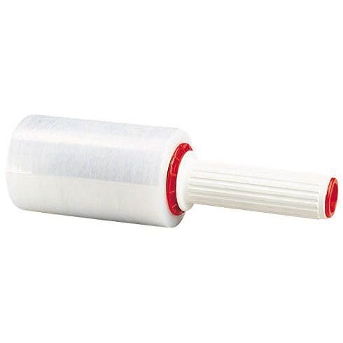 Film emballage étirable BobiStretch transparent avec dérouleur 150 m - carton de 12 bobines