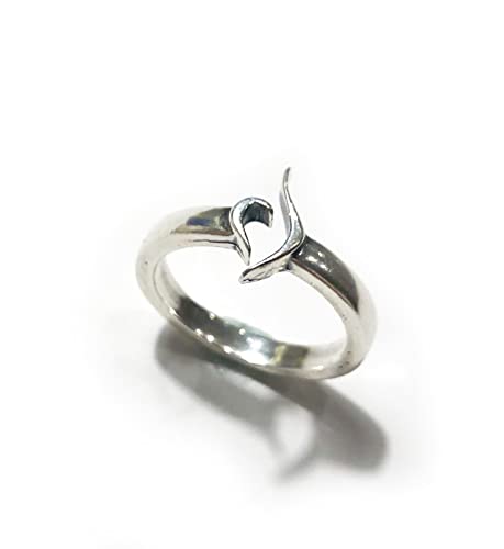 Eating Disorder Recovery Symbol Ring with open band