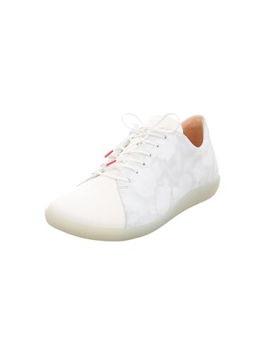 Think! Damen Nature chromfrei gegerbte nachhaltige Halbschuhe Bianco/Kombi 1010
