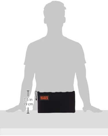 Miniatura 2 de Klein Tools 5139PAD Bolsa con cremallera, Cordura - Bolsa de herramientas de nailon con acolchado en capas para protección y cierre de cremallera,