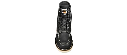 Image of Carhartt 6 inch Waterproof Moc Toe Boots for Women - Premium Rugged Leather, Goodyear Welt, Insite Tech Comfort Footbed, and Dual-Density Rubber Outsole