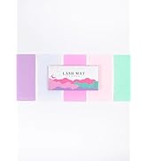 The Classic Lash Mat with Lovely Appearance - Rectangle Shape Eyelash Pad with Sticky Surface - S...