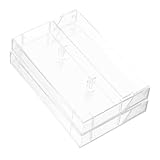 OSALADI 2 Stück Transparente Kassettenschutzhüllen aus Dickem Kunststoff Klarer...