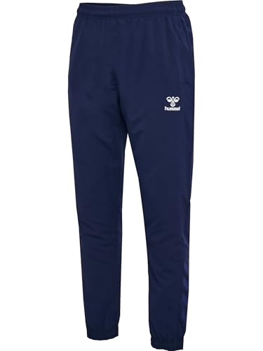 hummel Pantalon de Sport à taille élastique et poches zippées de rangement