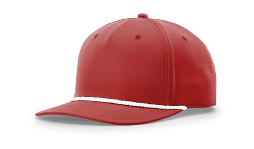 Image of Richardson Five Panel Classic Rope Cap One Size Fits Most Adults, Men, Women or Youth