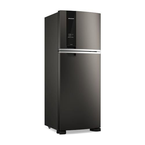 Geladeira Brastemp Eclipse Collection Frost Free Duplex A+++ 463 litros cor Black Inox Fresh Box e Cold Room 110V